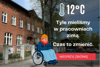 Dorzuć cegiełkę do ciepłej zimy w Fundacji „Sprawni Inaczej”